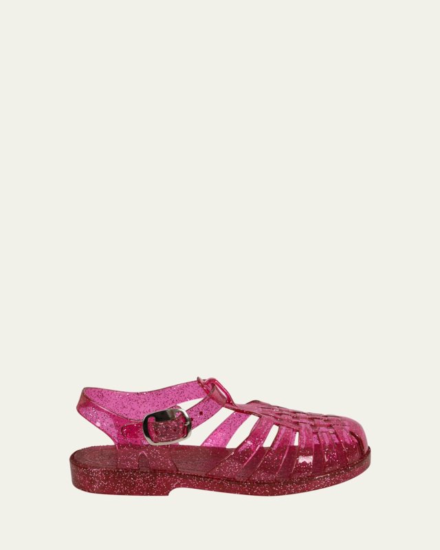 Girl's Nea Glitter Jelly Sandals, Baby/Toddlers/Kids